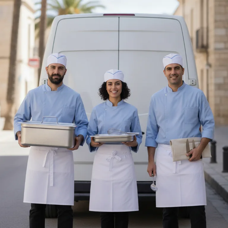 Catering Empresas equipo en Puerta del Angel